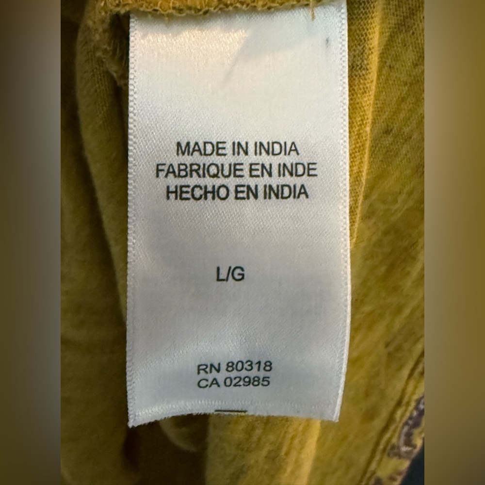 🏜️Lucky Brand Short Sleeve AOP Top - Picture 7 of 10